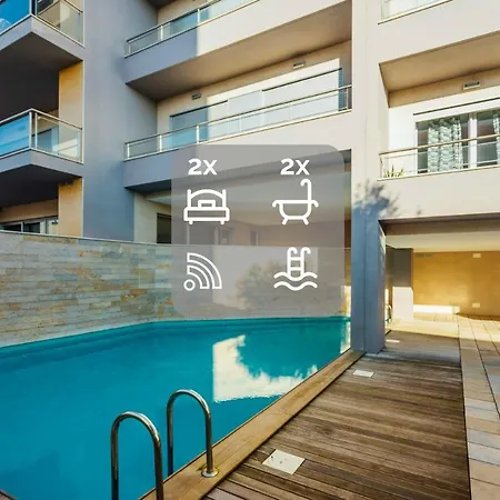 Baia Residence 2 - Holiday Apartments - By Sch Sao Martinho do Porto Exterior photo